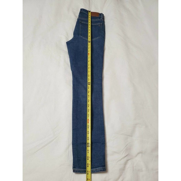 Madewell Women's 10" High-Rise Skinny Jeans in Wendover Wash Size 27 MA616 - Picture 7 of 12
